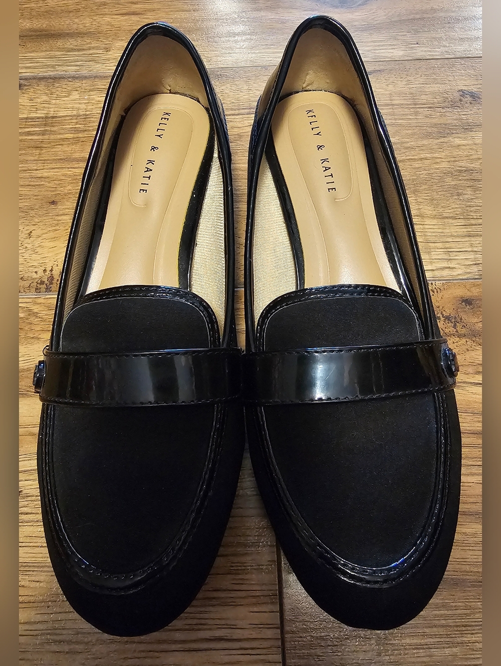 Kelly & Katie Black Flats